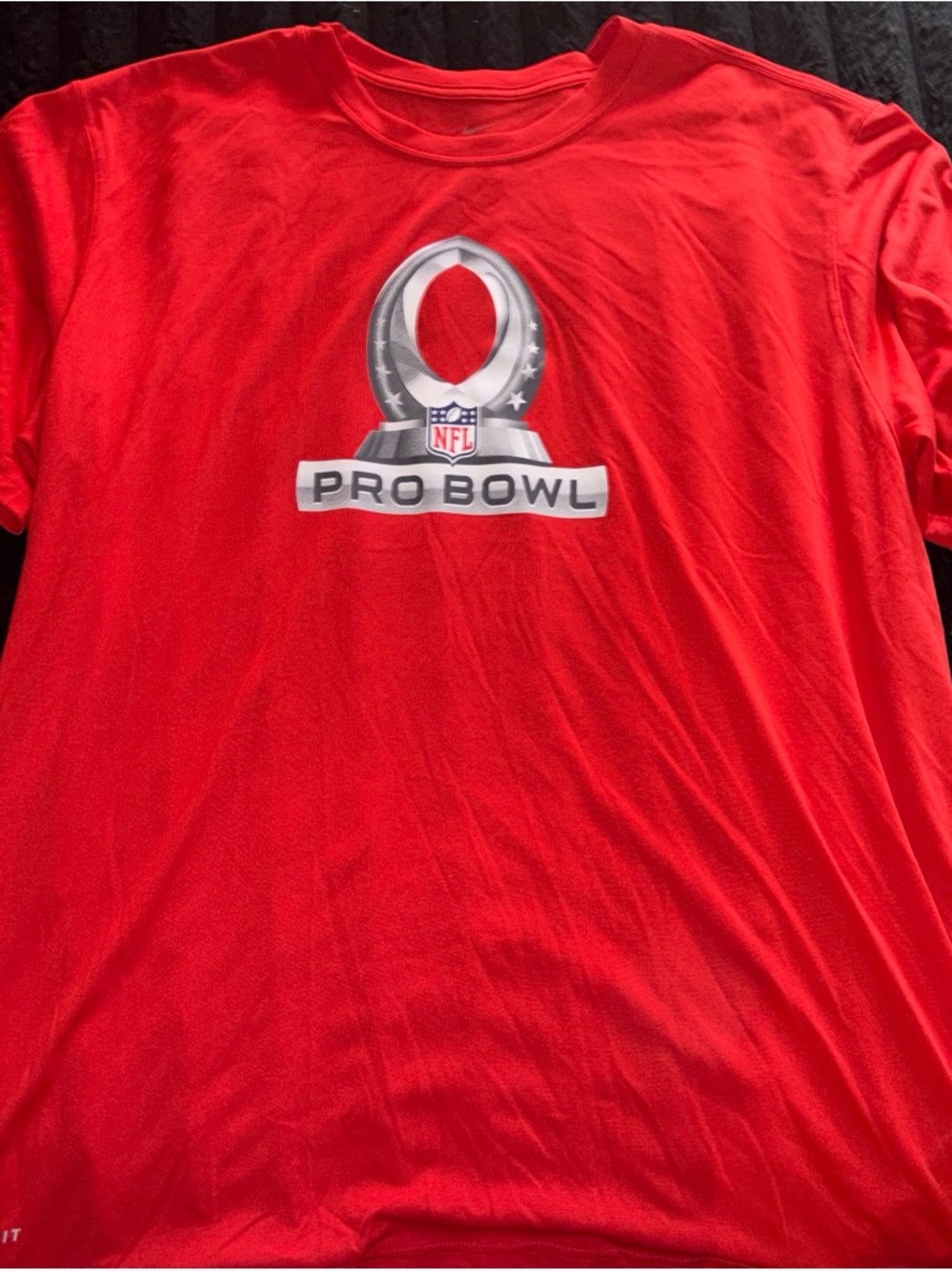 Nike Red Pro Bowl Short Sleeve Performance Tee